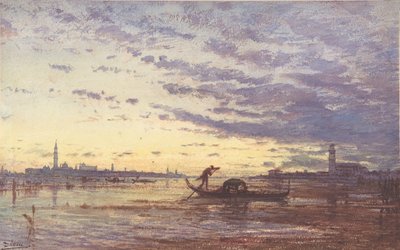 Benátky, n.d. od Felix Francois Georges Philibert Ziem
