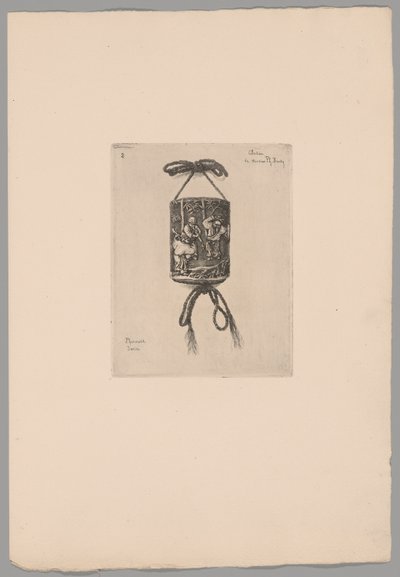Japonismus od Felix Hilaire Buhot