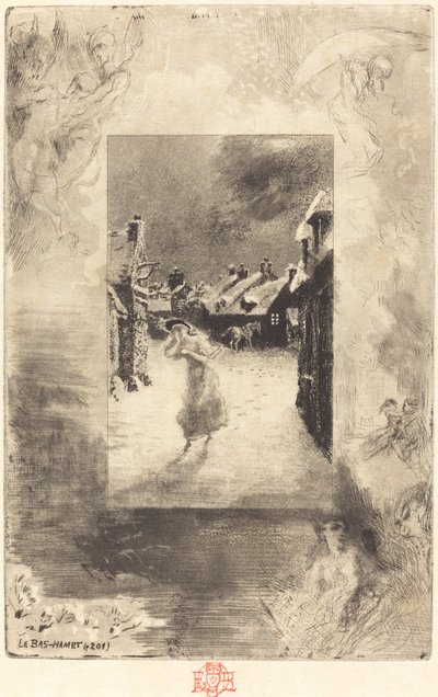Dolní Hamet, 18791880. od Felix Hilaire Buhot
