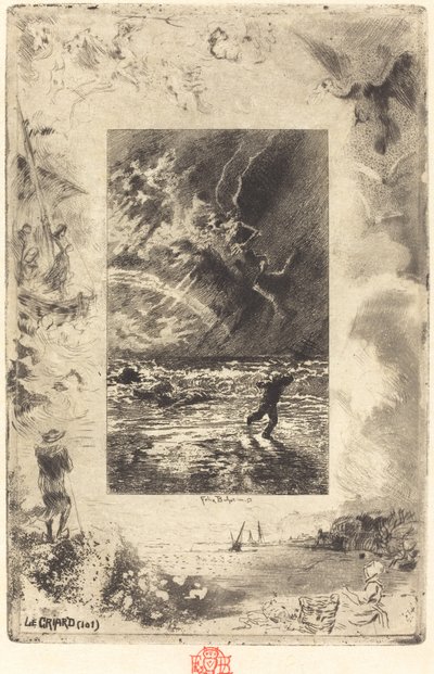 Shrieker od Felix Hilaire Buhot