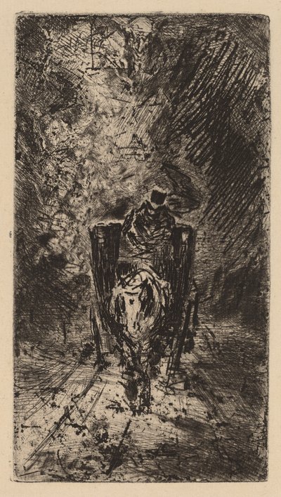 Slezina a ideál, c. 1876. od Felix Hilaire Buhot
