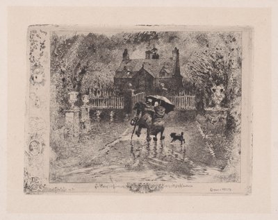 Venkovští sousedé Venkovští sousedé, 1860-98. od Felix Hilaire Buhot