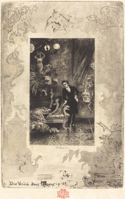 Rozmanitost v lásce (A Change of Heart) od Felix Hilaire Buhot