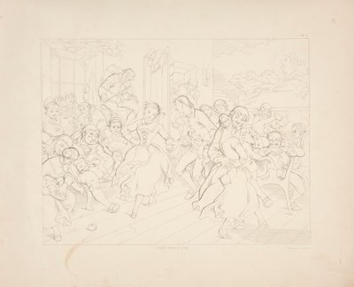 Legend of Sleepy Hollow, list 4 ze 6 od Felix O. C. Darley