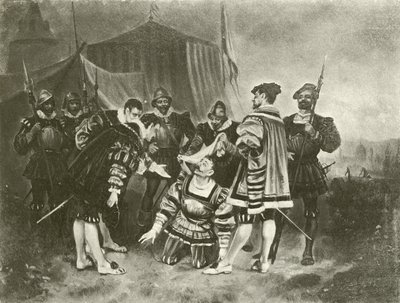 Všechno dobře dopadne. IV. dějství - scéna III (hlubotisk) od Felix Octavius Carr Darley