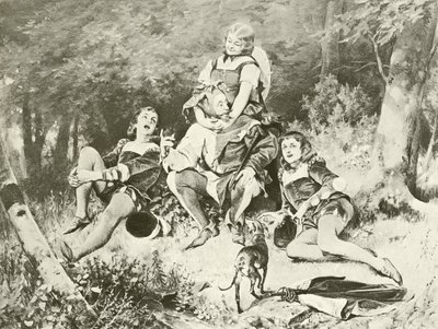 Jak to máš rád. Akt V, scéna III (hlubotisk) od Felix Octavius Carr Darley