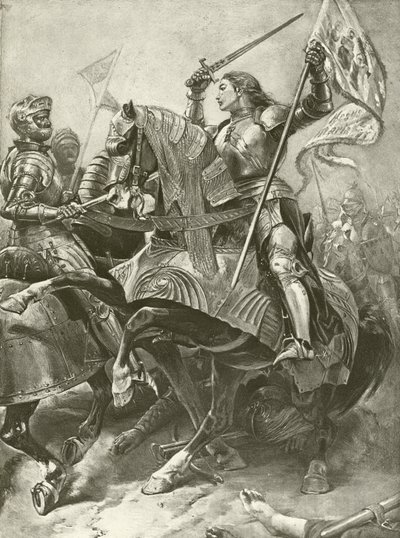 První část Král Jindřich VI. I. dějství, scéna V (hlubotisk) od Felix Octavius Carr Darley
