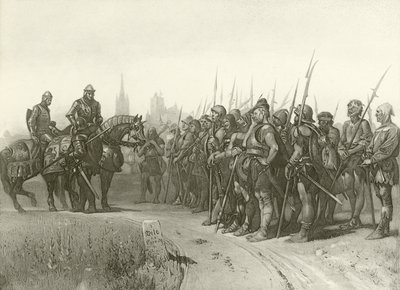 První díl krále Jindřicha IV. Akt IV, Scéna II (hlubotisk) od Felix Octavius Carr Darley