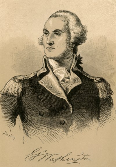 G. Washington, 1877. od Felix Octavius Carr Darley