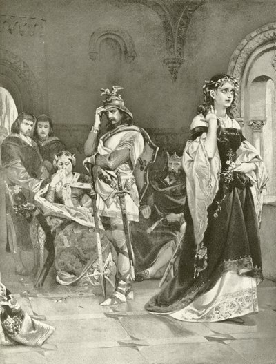 Osada. Akt IV, scéna V (hlubotisk) od Felix Octavius Carr Darley