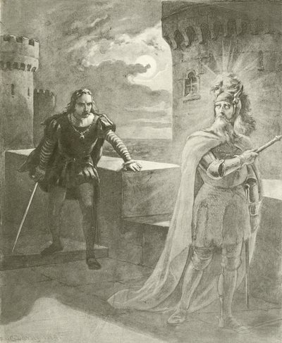 Osada. První dějství, scéna V (hlubotisk) od Felix Octavius Carr Darley