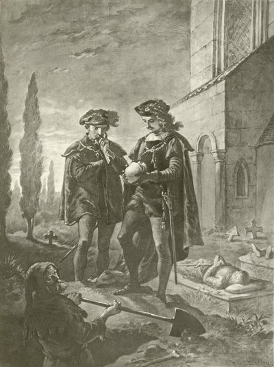 Osada. V. dějství, scéna I (hlubotisk) od Felix Octavius Carr Darley