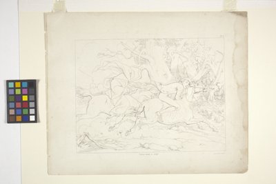 Ilustrace The Legend Of Sleepy Hollow, deska 6 (litografie) od Felix Octavius Carr Darley