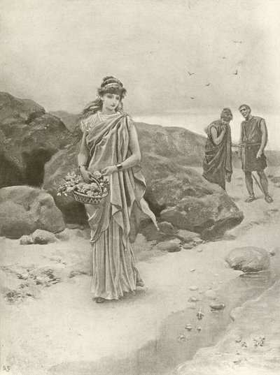 Perikles. Akt IV, scéna I (hlubotisk) od Felix Octavius Carr Darley