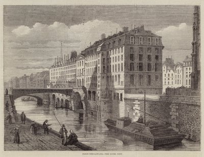 Pařížské demolice, Hotel Dieu od Felix Thorigny