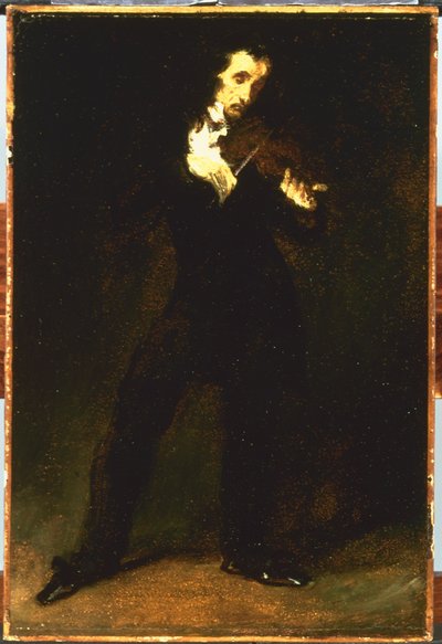 Paganini od Ferdinand Victor Eugene Delacroix