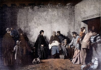 Hora zbožnosti – z obrazu Heilbuth – v „“Le Petite Journal”” prosinec 1895 od Ferdinand (after) Heilbuth