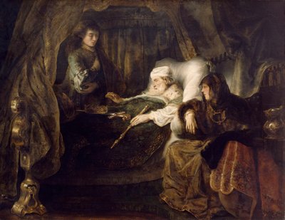 Davidovo poslední přikázání Šalomounovi od Ferdinand Bol
