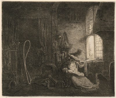Familie im Zimmer od Ferdinand Bol