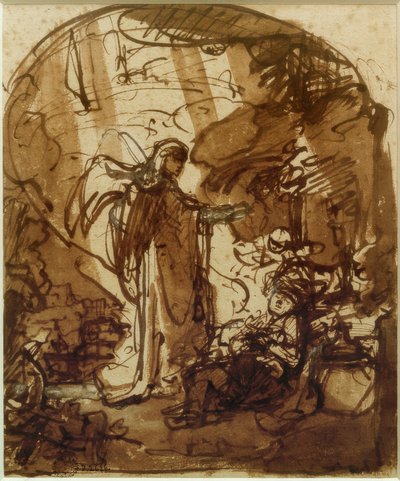 Jacobův sen od Ferdinand Bol