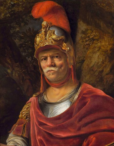 Muž ve zlaté přilbě (Mars) od Ferdinand Bol