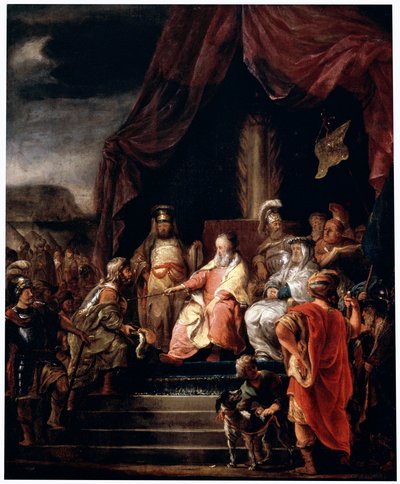 Mojžíš a Jethro, c1655-c1656 od Ferdinand Bol