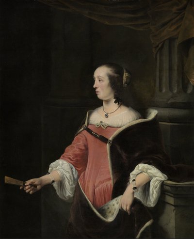 Portrét ženy od Ferdinand Bol