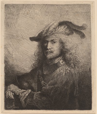 Portrét důstojníka od Ferdinand Bol