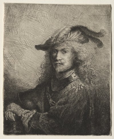 Portrét důstojníka od Ferdinand Bol