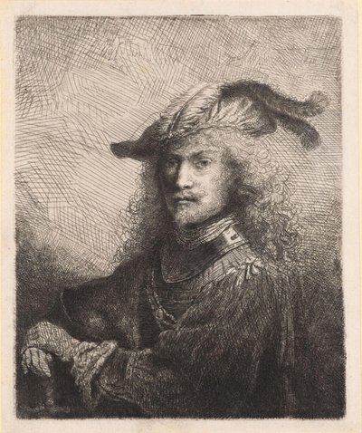 Portrét důstojníka od Ferdinand Bol