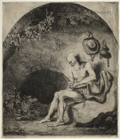 Svatý Jeroným v pokání, 1644. od Ferdinand Bol
