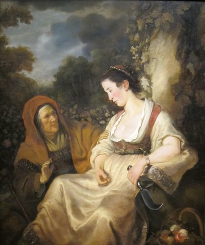 Vertumnus a Pomona od Ferdinand Bol