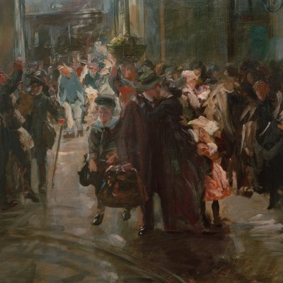 Na vlakovém nádraží od Ferdinand Brutt