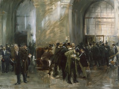 Na burze cenných papírů od Ferdinand Brutt