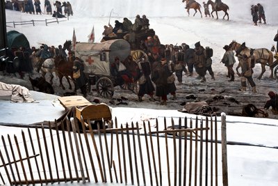 Bourbaki Panorama von Ferdinand & Castres Edouard (1838-1902) Hodler
