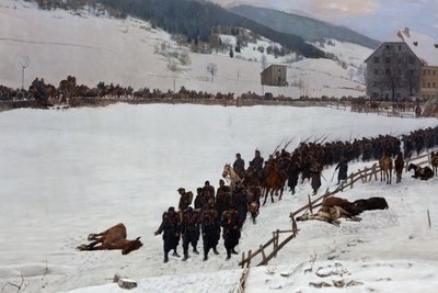 Bourbaki Panorama von Ferdinand & Castres Edouard (1838-1902) Hodler