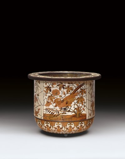 Cachepot, Maison Giroux, poslední čtvrtina 19. století od Ferdinand Duvinage