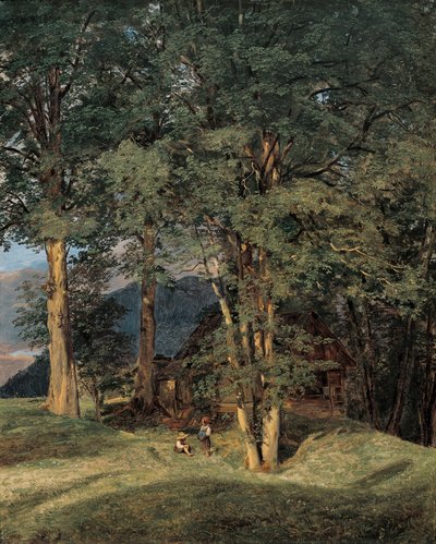 Javory u Ischlu od Ferdinand Georg Waldmuller