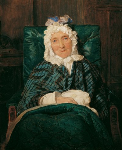 Aloisia Eltz v křesle od Ferdinand Georg Waldmuller