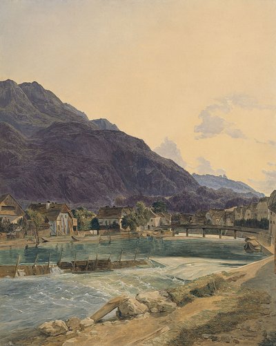 Bad Ischl, 1836 od Ferdinand Georg Waldmuller