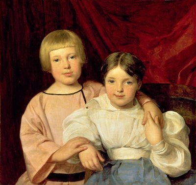 Děti od Ferdinand Georg Waldmuller