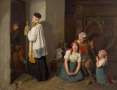 Poslední obřady od Ferdinand Georg Waldmuller