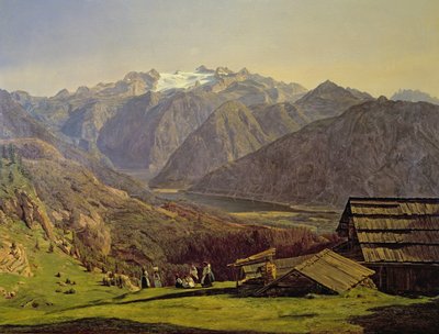 Hallstatter-See od Ferdinand Georg Waldmuller