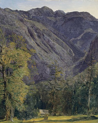 Schönberg při pohledu z Hoisenradu, 1833 od Ferdinand Georg Waldmuller