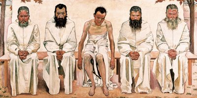 Životní únava od Ferdinand Hodler