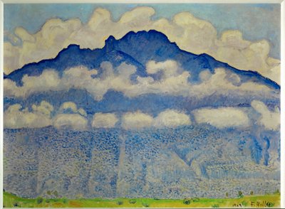 Krajina v Bernském Oberlandu od Ferdinand Hodler
