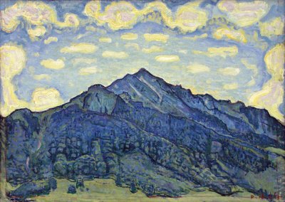 Krajina ve švýcarských Alpách od Ferdinand Hodler