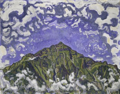 Mount Niesen viděný z Heustrich, 1910. od Ferdinand Hodler
