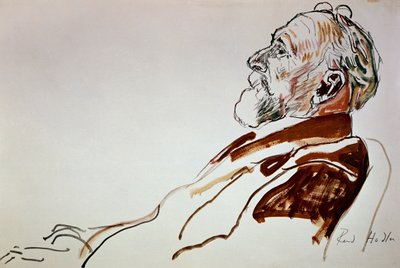 Portrét Carla Spittelera od Ferdinand Hodler