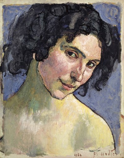 Portrét modelky Giulia Leonardi, 1910. od Ferdinand Hodler